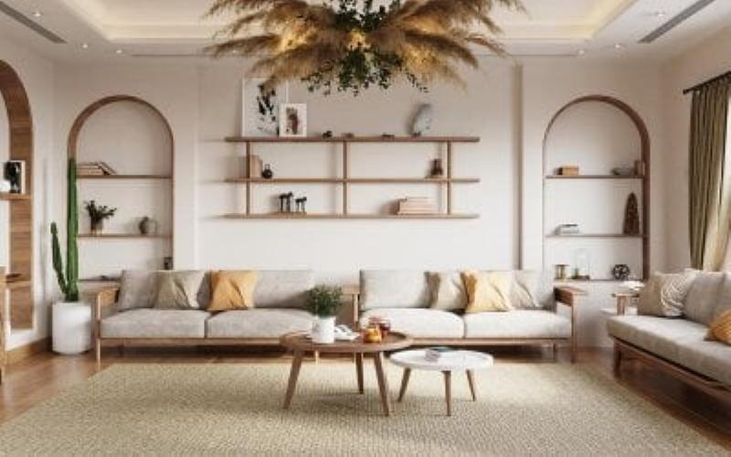 Thiet ke ban an 8 nguoi dep, phu hop phong cach noi that hien dai hygge